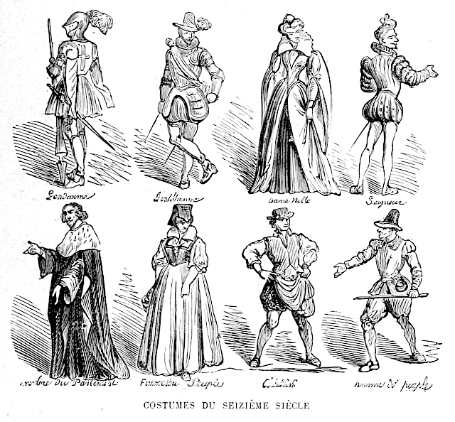 16th Century Clothing