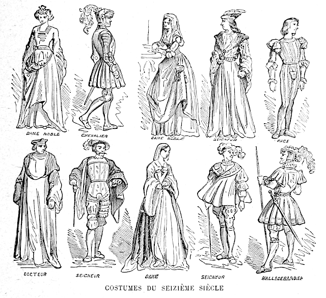 16th Century Clothing